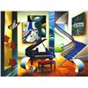 Image 1 : Ferjo "LOVE IN PARIS" Giclee on Canvas