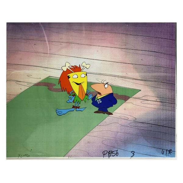 Original Production Cel from the Animated Classic, "The Pink Panther", with Letter of Authenticity.