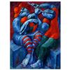 Image 1 : Yuroz, "Concert On The Beach" Hand Signed Limited Edition Serigraph with Certificate of Authenticity