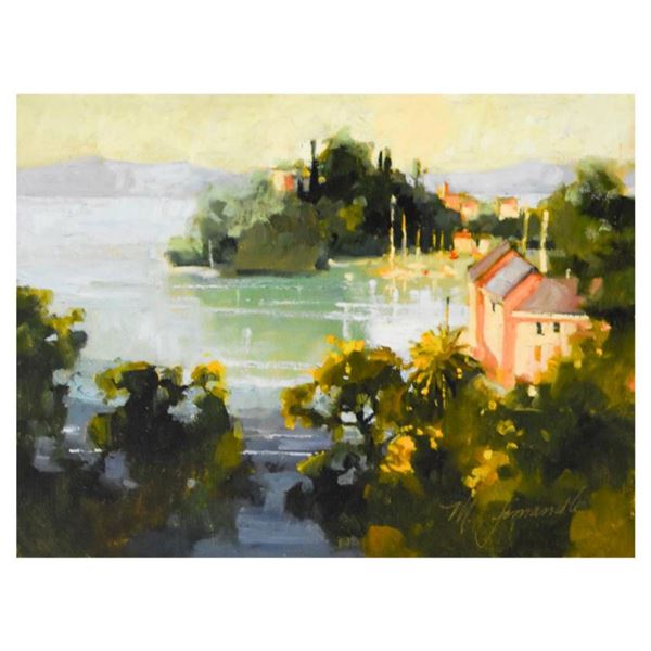 Marilyn Simandle, "Bellagio" Limited Edition on Canvas, Numbered and Hand Signed with Letter of Auth