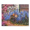 Image 1 : Henri Plisson, "Rose Cottage" Limited Edition Serigraph on Canvas, Numbered 93/95 and Hand Signed wi