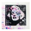 Image 1 : Gail Rodgers, "Marilyn Monroe" Hand Signed Original Hand Pulled Silkscreen Mixed Media on Canvas wit