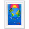 Image 1 : Peter Max- Original Mixed Media "Earth"