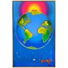 Image 2 : Peter Max- Original Mixed Media "Earth"