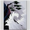Image 1 : "Tsunami" Limited Edition Giclee on Canvas by Larissa Holt, Numbered and Signed. This piece comes Ga