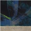Image 2 : Lu Hong, "Lotus" Limited Edition Serigraph on Rice Paper, Numbered and Hand Signed with Letter of Au
