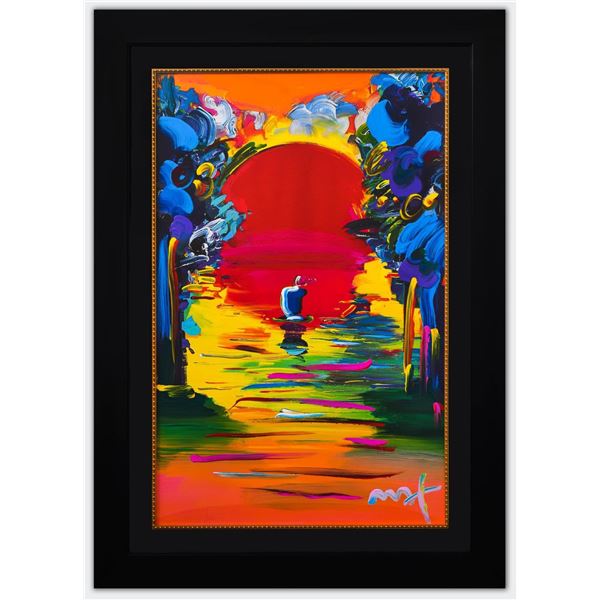 Peter Max- Original Mixed Media "Better World"