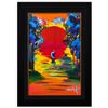 Image 1 : Peter Max- Original Mixed Media "Better World"