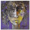 Image 1 : Berberyan, "De-constractionâ€¦" Hand Signed Original Painting on Canvas with Letter of Authenticity.