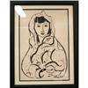 Image 1 : Portrait of Hooded Woman by Harold Cohn #2178693