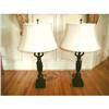 Image 1 : Pair Neoclassical Lamps Lady Figure C.1890-1900#2178710