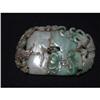 Image 1 : Antique large jadeite carving featuring dragon #2179098