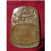 Image 1 : Antique yellow-green jade carving in shape #2179100
