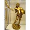 Image 1 : 19c French Spelter Female Warrior Sculpture #2179561