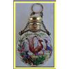 Image 1 : 1800 ENGLISH PERFUME BOTTLE HP ENAMEL PORTRAIT #2179641