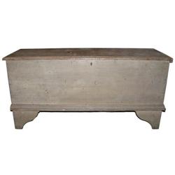 Antique Rustic Painted Blanket Chest #2208751