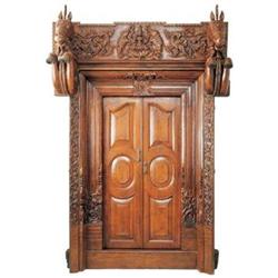 Antique Indian Lakshmi Hindu Temple Door #2208790