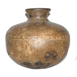 Primitive Riveted Metal Vessel #2208792