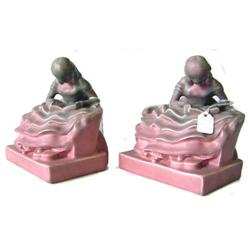 Rookwood McDonald Figural Bookends #2208809
