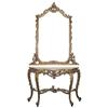 Image 1 : Rococo Giltwood Console Table with Mirror #2208845