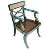 Image 1 : Set of 4 Repro English Regency Armchairs #2208848