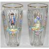 Image 1 : Pair of Lobmeyer Enamelled Tumblers #2208889