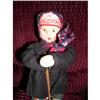 Image 1 : 6" Cloth International Peasant Girl  with #2221946