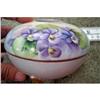 Image 1 : T&V Hair Receiver - Handpainted Violets #2222388