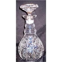 Crystal Cut Decanter with Stopper #2222536