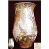 Image 1 : Crown Devon Art Deco Pink Lustre Vase. #2235599