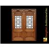 Image 1 : Beautiful Double entry door, with wrought iron #2235694