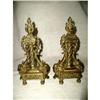 Image 1 : Pair Brass Chevets France C.1900 #2177735