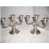Image 1 : Sterling  Candle Holders France 19th C #2177760