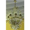 Image 1 : Crystal Chandelier Ceiling Fixture #2178135