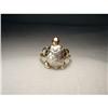 Image 1 : 14K Tri Color Gold Ruby Movable Turtle Ring #2178391