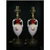 Image 1 : PAIR OF LENOX BELLEEK TABLE LAMPS - 1920'S #2178434