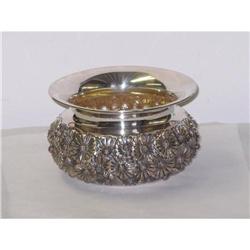 STERLING SILVER /GILT 925 CACHEPOT #2190889