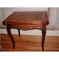 French Refractory Table Walnut Small C.1940 #2190954