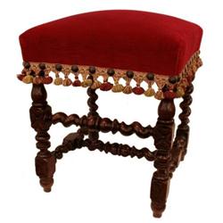 Pair of Louis XIII Style Stools #2190985