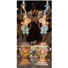 Image 1 : Pair of French Painted Torchieres #2191165