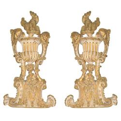 Neoclassical Painted and Parcel Gilt #2191211