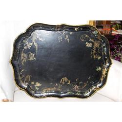 Antique Papier Mache Tray  Jennens & Bettridge #2207645