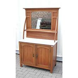 Circa 1910 Beech Dresser With Marble Top #2207662