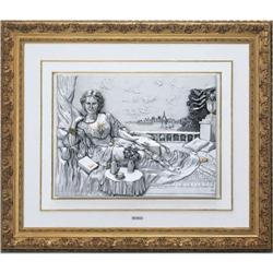 Italian High Relief Sculptured Art  #2207664