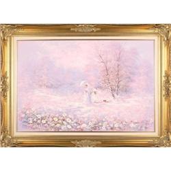 Mother Daughter impressionist painting Walton #2207671