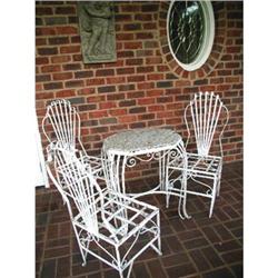 French Bistro 4 Piece Onyx Set 19th Century #2207711