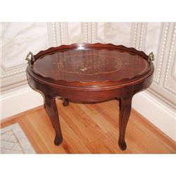 Edwardian Tray Table Mahogany With Inlay #2207714