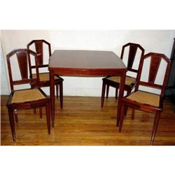 French Art Deco Dining Set #2207727