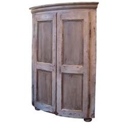 Early 19th Century Italian Corner Armoire #2207745
