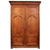 Image 1 : 18th-Century French Solid Cherry Armoire #2207752